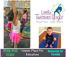 Picture: Links to a new website Yoga for kids.